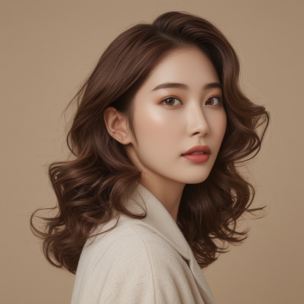 내추럴 웨이브 펌